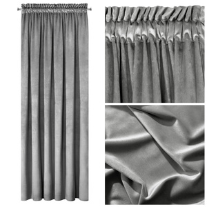 Pierre Cardini Tape Curtain 140 x 300 Steel