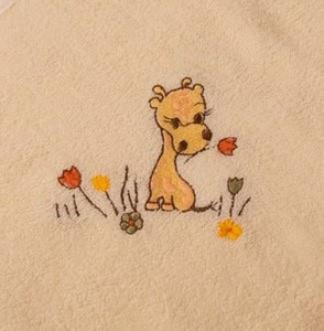 Towel 85 x 85 Children's Hooded Terrycloth 02