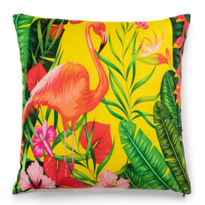 Tropical Velvet Decorative Pillowcase 08 40x40