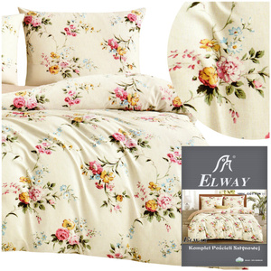 Bedding 200 x 220 3pcs Cotton Satin Elway 6283
