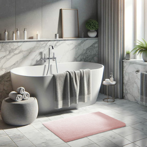 Rug 50 x 70 Soft Plush Fur Rabbit 103