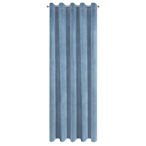Curtain 140 x 250 Ready Decorative Villa1 Blue