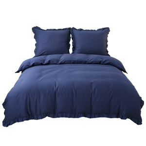 Bedding 220 x 200 3 pcs Cotton with Ruffles Lynda 01