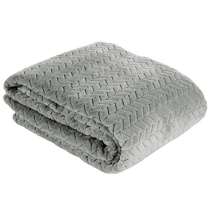 Blanket 170 x 210 Microfiber Design Cindy Steel