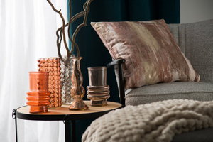 45 x 45 Decorative Velvet Ella Brick Pillowcase