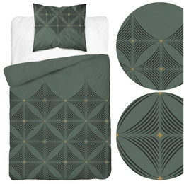 Bedding 140 x 200 2 pcs Asti Satin Cotton 5483A