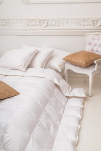 Quilt 135 x 200 Summer Natural Premium Gold White