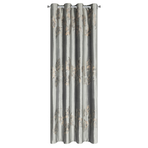 Curtain 140 x 250 Velvet Eyelets Idalia Silver