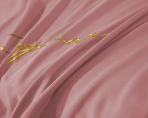 Bedding set 160 x 200 3 pcs with Areta 10 embroidery