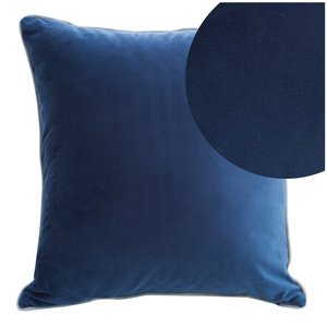 Velvet pillowcase Mel 40 x 40 Navy blue