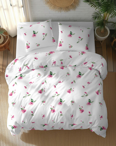 Bedding 160 x 200 3pc Vicenza Cotton pattern 5769A