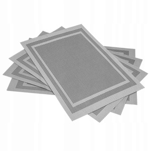 30 x 45 Decorative Americano Grey Placemat