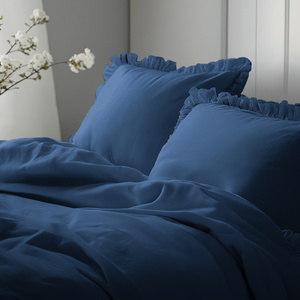 Bedding 220 x 200 3 pcs Pure Cotton with Ruffles 08