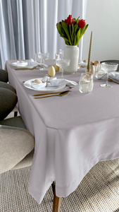 Tablecloth 140x200 Stainproof Classic Savio Grey
