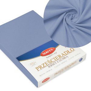Bed sheet 160 x 200 with elastic Matex JERSEY 25