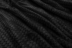 Blanket 200 x 220 Microfiber Embossed Plush Ala 3D Circle 05