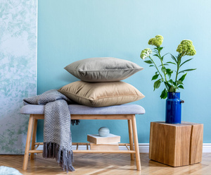 Pierre Cardin Sibel Beige Decorative pillowcase 45 x 45