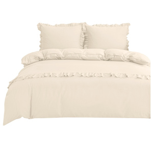 Bedding set 220 x 200 3 pcs with Ruffles Maximo 02