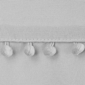 Defne Decorative Curtain 135 x 260 Steel