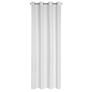 Curtain 140 x 250 Decorative Velvet Isla White