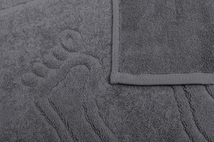 Bathroom rug Sora 50 x 70 24 400 g/m2 Gris