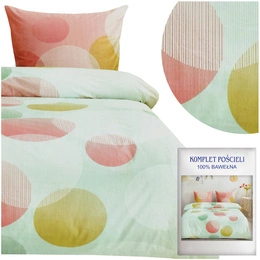 Bedding 160 x 200 3pcs Cotton Satin no. A1652