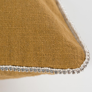 Pillowcase 43 x 43 Decorative Linen 22B Honey