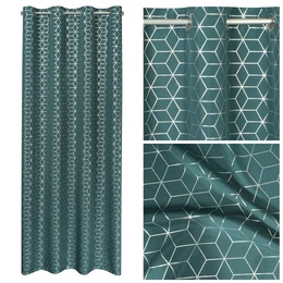 Curtain 140 x 250 Ready Decorative Cube C. T + Sr