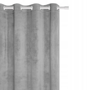 Curtain 140 x 250 Decorative Velvet Soft Ash
