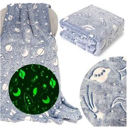 Blanket 150 x 200 Microfiber Fluorescent Peter 12