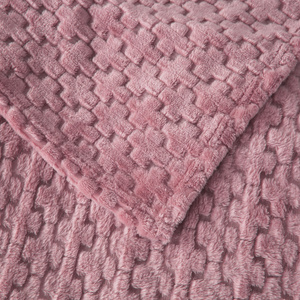 Blanket 160 x 200 Microfiber Embossed Gediz 07