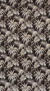 Curtain 140 x 250 Decorative Velvet Magi Black+Beige