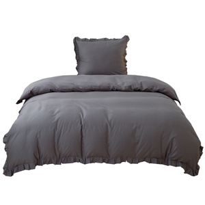Bedding 140 x 200 2pc Cotton with Ruffles Lynda 04