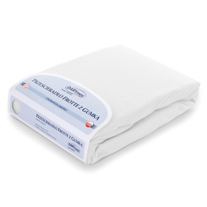 Terry sheet with elastic 001_D White 70x140