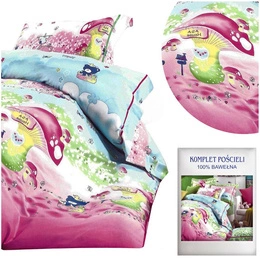 Cotton Satin Bedding No. K442 90x120 2 parts