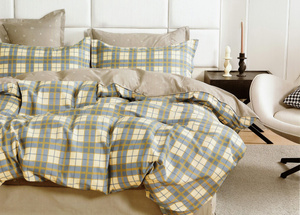 Bedding 160 x 200 3pcs Cotton Satin no. A1808