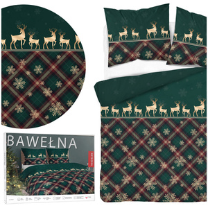 Bedding 160 x 200 3pc Vicenza Cotton pattern 5818B