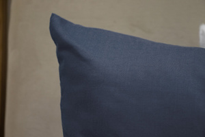 Cotton Pillowcase 50 x 60 Uniform Ola Navy Blue