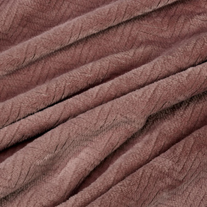 Blanket 200 x 220 Microfiber Design Cindy5 Brick