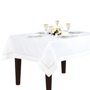 Tablecloth 130 x 160 Decorative Gold