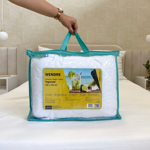 Topcool Summer 140 x 200 Quilted White Mia Quilt