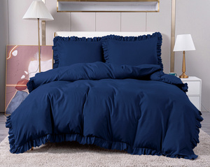 Bedding set 160 x 200 3 pieces with Jowita 12 Ruffle