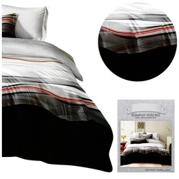 Bedding 160 x 200 3pc Satin Melita 536