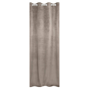 Curtain 140 x 250 Decorative Velvet Soft C.Beige