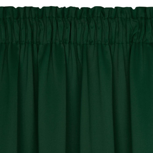Blackout Logan Tape Curtain 140 x 270 Green