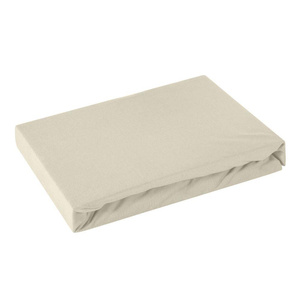 Jersey sheet with elastic D91 90 x 200 W.25 Beige