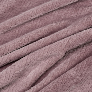 Blanket 70 x 160 Microfiber Design Cindy5 Heather