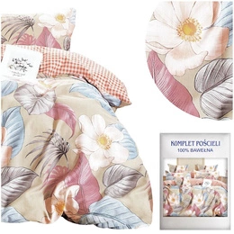 Bedding 200 x 220 3pc Satin Cotton No. A1492