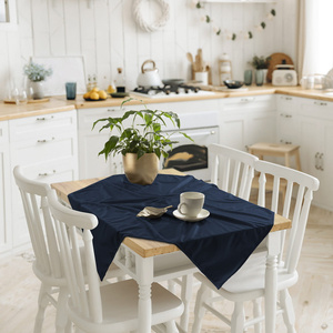 Tablecloth 85 x 85 Decorative Velvet Soft Pomegranate