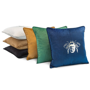 45 x 45 Decorative Velvet Blink14 C pillowcase. Green